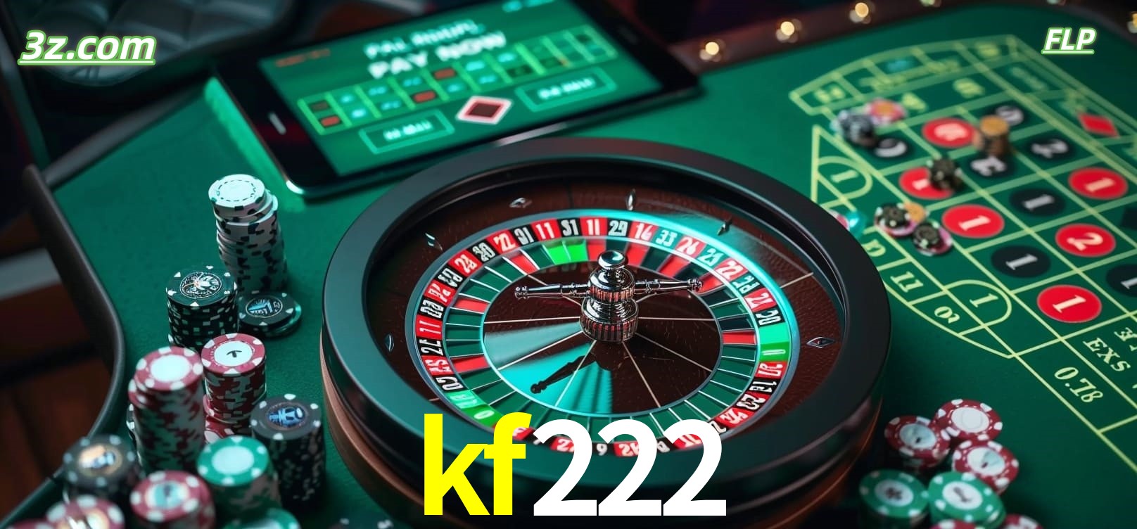 Cassino online kf222 com roleta ao vivo e apostas emocionantes